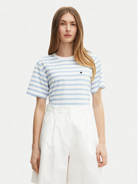Weekend Max Mara Weekend Max Mara T-shirt Satrapo 2515971031 Blu Regular Fit