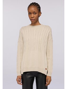 Trussardi Trussardi Kardigan M7396001129N002 Beżowy Regular Fit