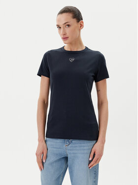 BOSS BOSS T-särk C_Elogo_21 50540260 Tumesinine Slim Fit