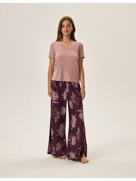 Henderson Henderson Piżama 41873 Fioletowy Regular Fit