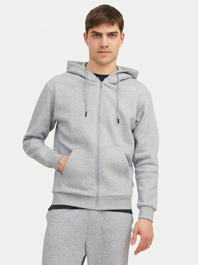 Jack & Jones Jack & Jones Bluză Bradley 12249342 Gri Relaxed Fit
