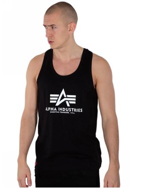Alpha Industries Alpha Industries Tank top AI.116513-03 Czarny Basic Fit