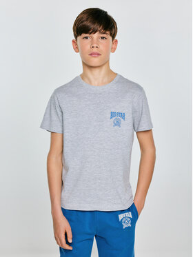 BIG STAR BIG STAR T-Shirt RAFER Szary Basic Fit