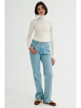 NAGO NAGO Jeansy N2024 Niebieski Long Fit