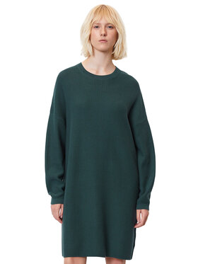 Marc O'Polo Marc O'Polo Džemper haljina 308 6006 67131 Zelena Relaxed Fit
