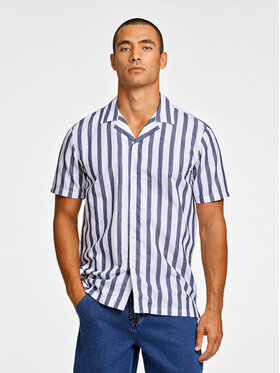 Lindbergh Lindbergh Krekls 30-203321 Tumši zils Relaxed Fit