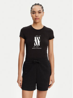 Armani Exchange Armani Exchange T-Shirt XW000511 AF11929 UC001 Černá Slim Fit