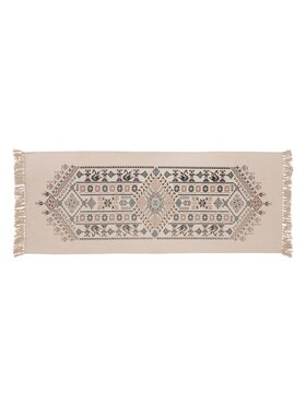 MIAhome MIAhome Dywan bawełniany antypoślizgowy 200 x 80 cm Beżowy