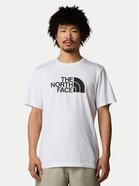 The North Face The North Face Marškinėliai Easy NF0A8A6C Balta Regular Fit