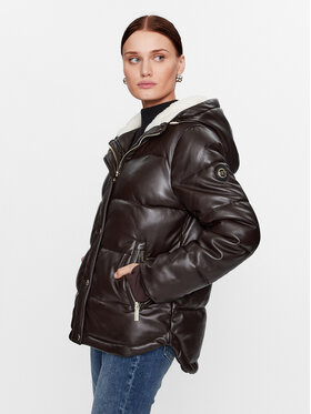 MICHAEL Michael Kors MICHAEL Michael Kors Pernata jakna 77C6287M52 Smeđa Regular Fit