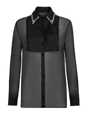 PHILIPP PLEIN PHILIPP PLEIN Košeľa 9769 Čierna Fitted Fit