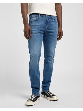 Lee Lee Jeansy LUKE Niebieski Slim Fit