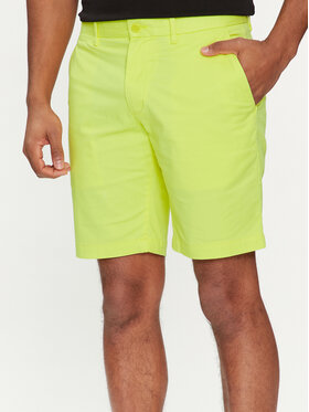 Tommy Hilfiger Tommy Hilfiger Шорти з тканини Brooklyn MW0MW23563 Жовтий Regular Fit