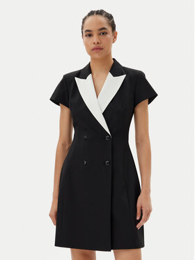 HUGO HUGO Коктейльна сукня Kazuna 50544765 Чорний Regular Fit
