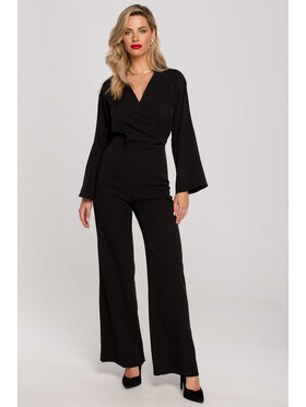 Makover Makover Jumpsuit K147 Nero Regular Fit