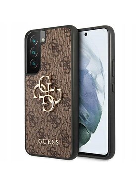 Guess Guess Etui na telefon 4G Brązowy