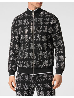 PHILIPP PLEIN PHILIPP PLEIN Dres 5313 Czarny Regular Fit