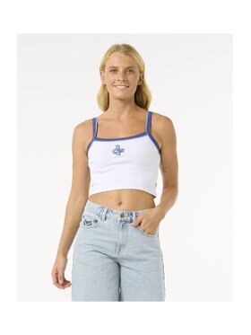 Rip Curl Rip Curl Tank top Las Dalias Baby Tank Biały Fitted Fit