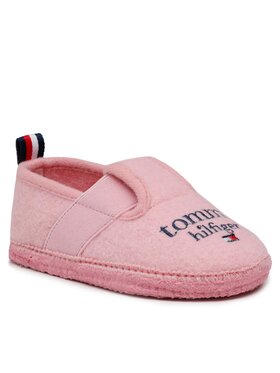 Tommy Hilfiger Tommy Hilfiger Kapcie Indoor Slipper 1A1-32439-1506 Różowy