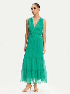 Haveone Haveone Rochie de vară AFF-N005 Verde Loose Fit