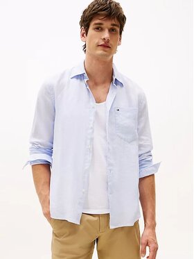 Tommy Hilfiger Tommy Hilfiger Camicia 89850 Verde Regular Fit