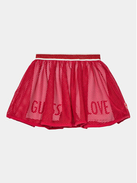 Guess Guess Sijonas K4RD01 KACZ0 Raudona Regular Fit