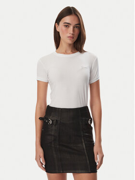 Guess Guess T-krekls W6YI12 K3751 Balts Slim Fit