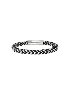 Breil Breil Bransoletka SHACKLE Czarny