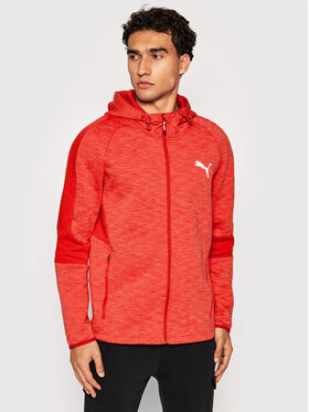 Puma Puma Bluza Evostripe 585811 Czerwony Slim Fit