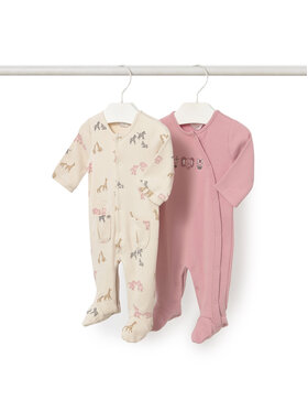 Mayoral Mayoral 2er-Set Strampler 2703 Rosa