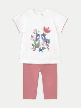 Mayoral Mayoral Set tricou și leggings 1736 Roz Regular Fit