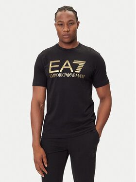 EA7 Emporio Armani EA7 Emporio Armani T-Shirt 7M001189 AF17789 UC001 Czarny Regular Fit