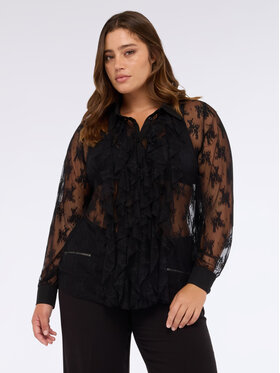 Fiorella Rubino Fiorella Rubino Camicia 5036T001439N033 Nero Regular Fit