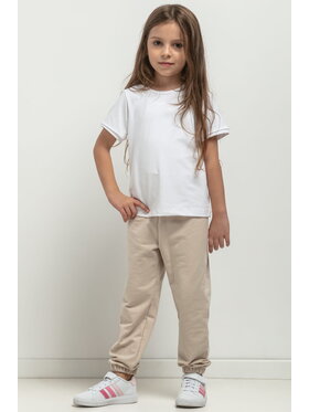 Tessita Tessita Bluzka BLUZKA MMD42_1_140 Biały Relaxed Fit
