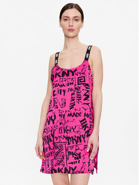 DKNY DKNY Cămașă de noapte YI2622629 Roz Regular Fit
