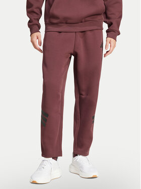 adidas adidas Melegítő alsó Future Icons 3-Stripes JD4888 Bordó Loose Fit