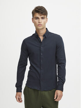 Casual Friday Casual Friday Košile 20504841 Tmavomodrá Slim Fit
