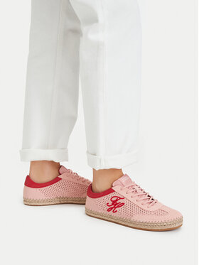 Tommy Hilfiger Tommy Hilfiger Εσπαντρίγιες Th Heritage Rope Sneaker FW0FW09406 Ροζ