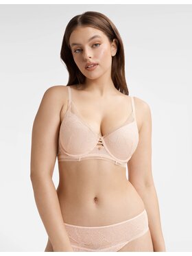Esotiq Esotiq Biustonosz push-up 40479 Różowy