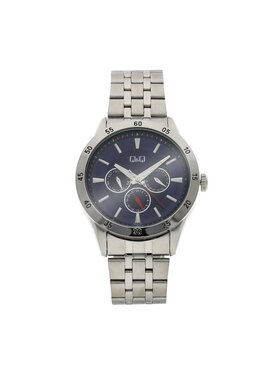 Q&Q Q&Q Zegarek CE02202 Srebrny