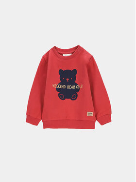 Coccodrillo Coccodrillo Sweatshirt ZC3132101ATN Dunkelrot Regular Fit