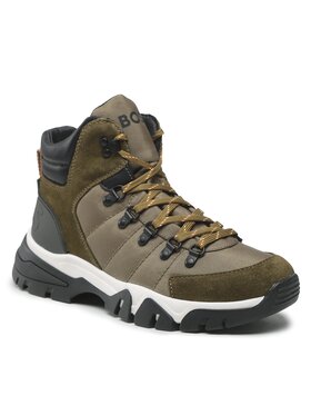 Boss Boss Schnürstiefeletten Chester 50480390 10243261 01 Khakifarben