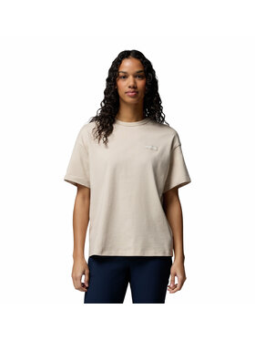 Columbia Columbia T-Shirt 215497 Beżowy Regular Fit