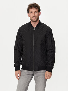 Guess Guess Bunda bomber M4YL02 WG9L2 Černá Classic Fit