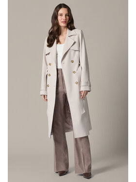 Lancerto Lancerto Trencz Tullia PC073126000001 Kremowy Regular Fit