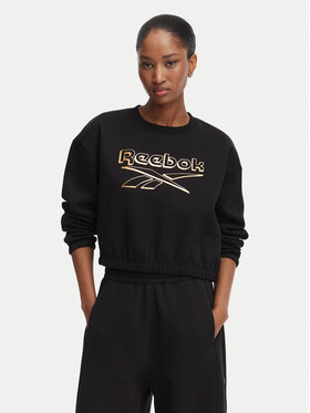 Reebok Reebok Džemperis Renata RK25707CCW Juoda Cropped Fit