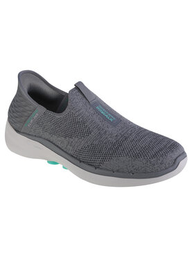 Skechers Skechers Sneakersy Skechers Go Walk 6 Fabulous View Slip-ins Szary