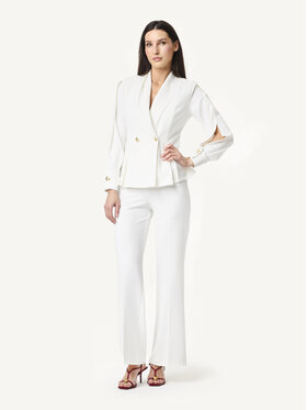 KMX KMX Marynarka 107770009 Écru Fitted Fit
