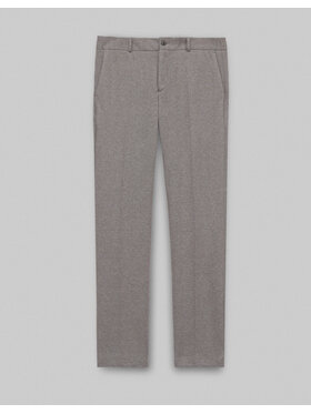 Borgio Borgio Spodnie garniturowe Assoro Beżowy Slim Fit
