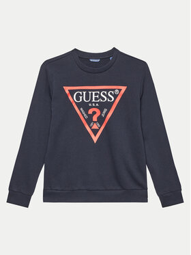 Guess Guess Pulóver L73Q09 KAUG0 Sötétkék Regular Fit
